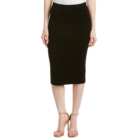 Romeo & Juliet Couture Midi Pencil Skirt Large Black