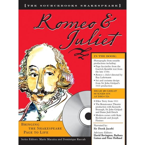 Pre-Owned Romeo and Juliet (The Sourcebooks Shakespeare; Book & CD) (Paperback) 140220101X 9781402201011