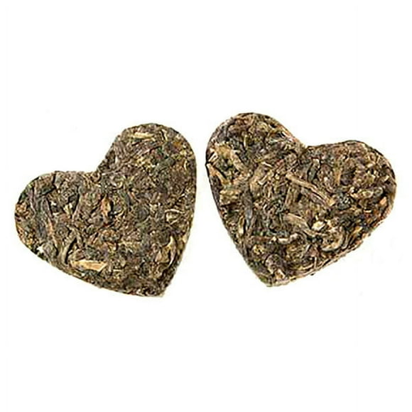Romeo & Juliet Tea Hearts - Pressed Loose Leaf Green Tea - Sampler Size