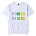 thumbnail image 1 of Romeo Santos T-shirt Summer Fashion Classic Short Sleeve Men And Women Round Neck Street Wear, 1 of 2