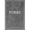 thumbnail image 1 of Romeo Weekly Planner: Custom Personal Name To Do List Academic Schedule Logbook Appointment Notes School Supplies Time Management Grey Loft, 1 of 1