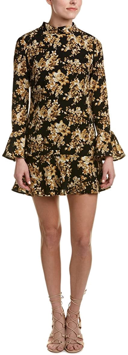 Romeo and Juliet Couture BLACK Long Sleeve Mock Neck Floral Dress, US Medium - Walmart.com Romeo and Juliet Couture BLACK Long Sleeve Mock Neck Floral Dress, US Medium - Walmart.com