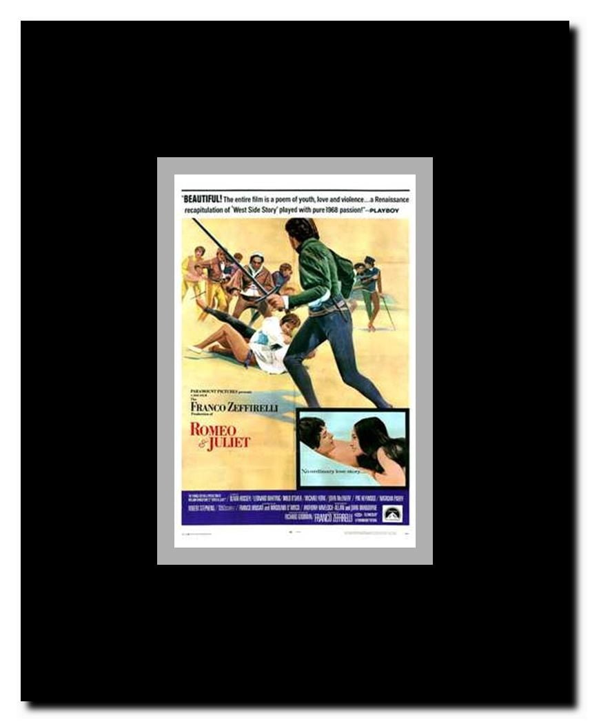 Romeo and Juliet Framed Movie Poster