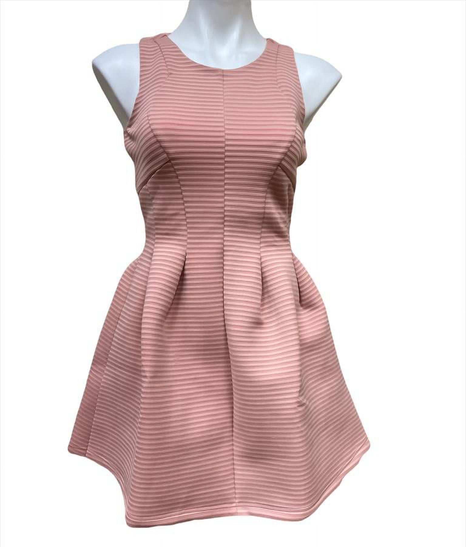 open lace back dress Romeo Dress in Pink and Red Mini Polka Dot  OMNES