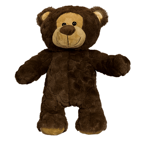 Romeo the Bear 8 Inch Plush, Realistic Brown Bear, Display-Ready Forest Animal