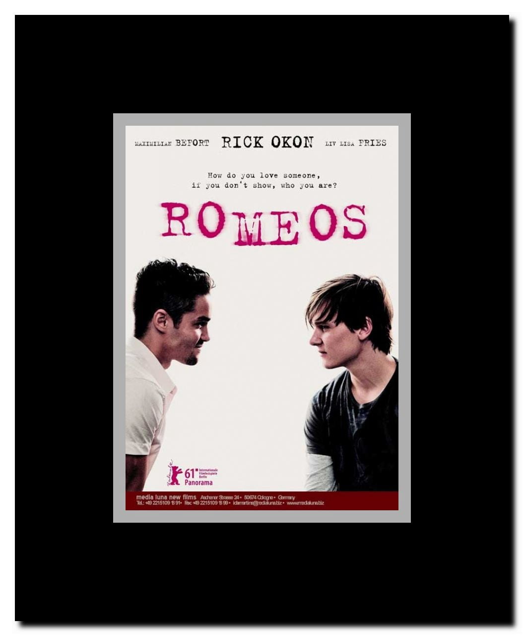 Romeos Framed Movie Poster