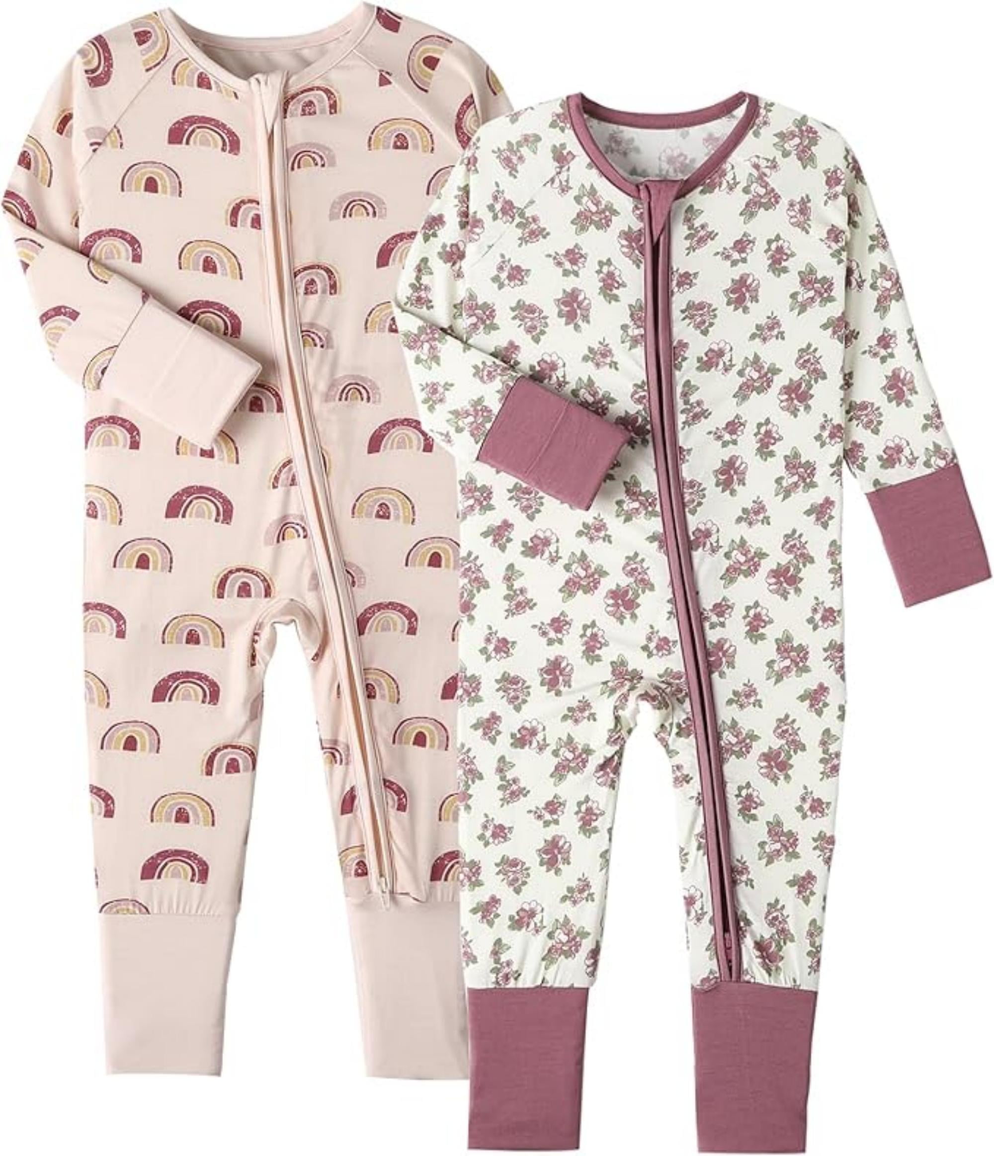 MINYMO Baby Schlafstrampler Infinity - Bamboo Strampler 68 EU