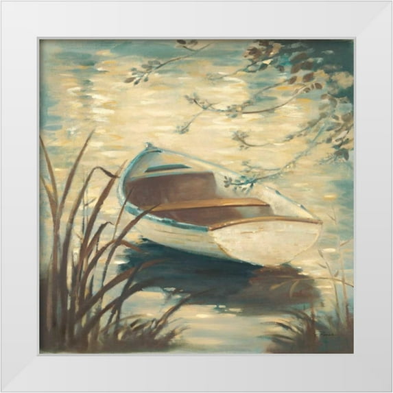Romero, Paulo 15x15 White Modern Wood Framed Museum Art Print Titled - Through The Grasses