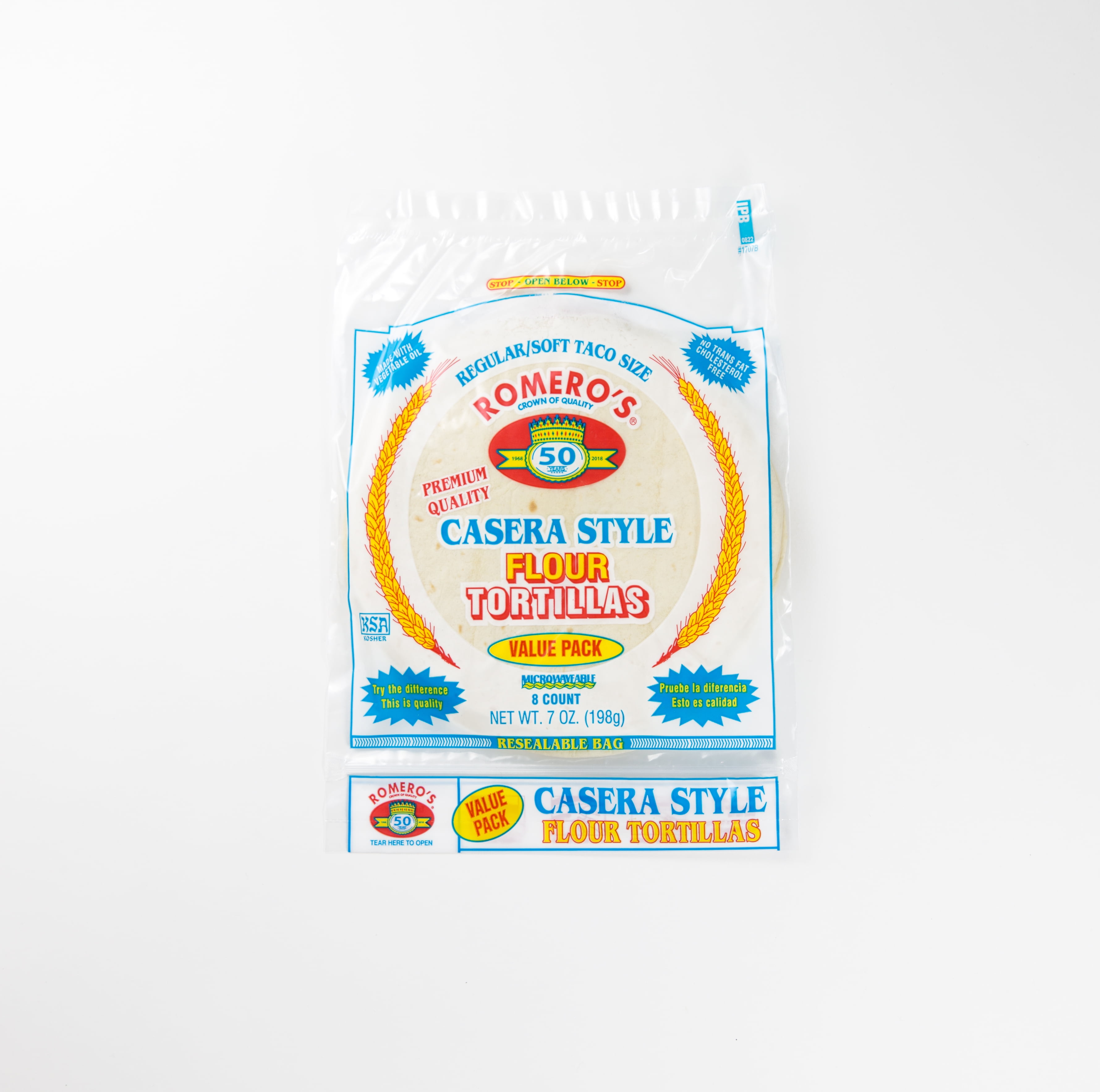 Romeros Food Products Romeros Tortillas, 7 oz