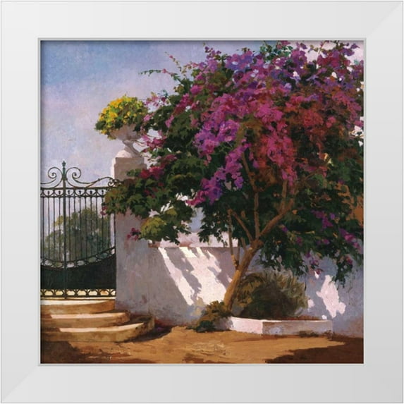 Romeu, Poch 15x15 White Modern Wood Framed Museum Art Print Titled - Menorca Home
