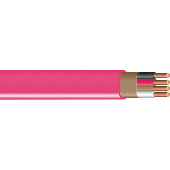 Romex 10/3 NMW/G Electrical Wire - Pack of 2  Indoor & Outdoor Use, NEC-Compliant
