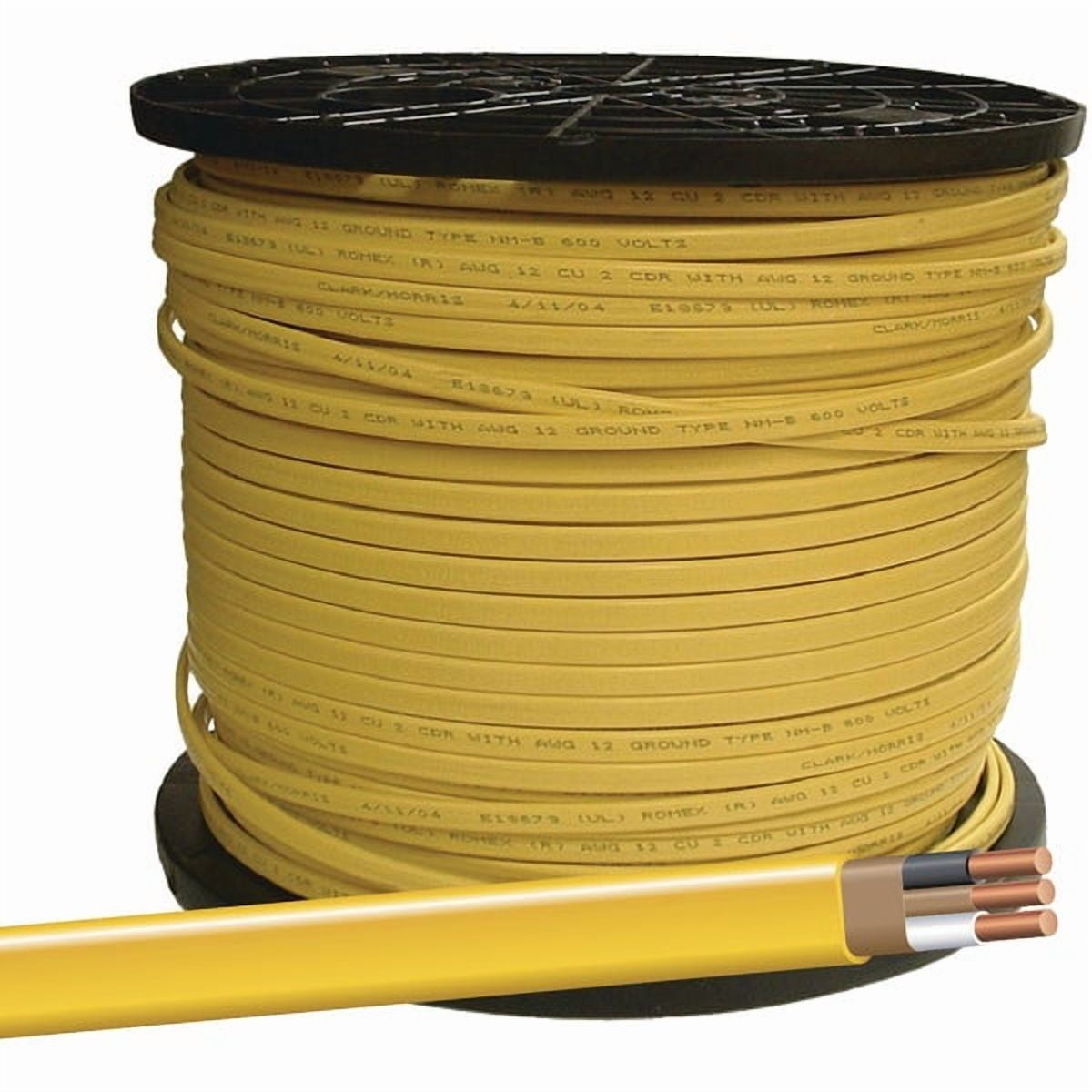 Romex 12-2 NMW/G Wire 400 ft. - Walmart.com