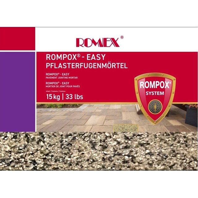 Romex Rompox Easy STONE GREY COLOR preMixed Permeable Joint Compound