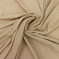 thumbnail image 1 of Romex Textiles Polyester Spandex Shiny Lurex Knit Fabric - Champagne/Silver, 1 of 3