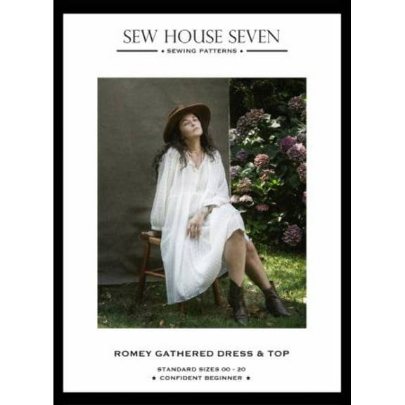 Romey Gathered Dress & Top Pattern, Sew House Seven