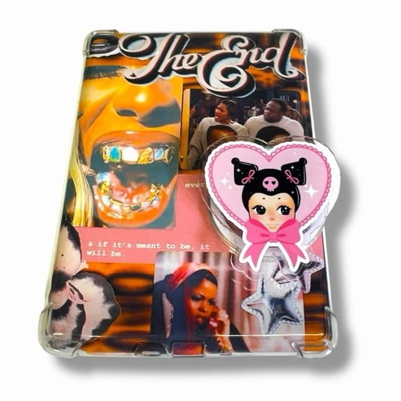 Romi Angel Poppie Y2K MagSafe PopSocket, Retro Aesthetic Design, Strong Grip Stand, MagSafe Compatible, Ultra-Aesthetic Phone Grip, High-Quality Print