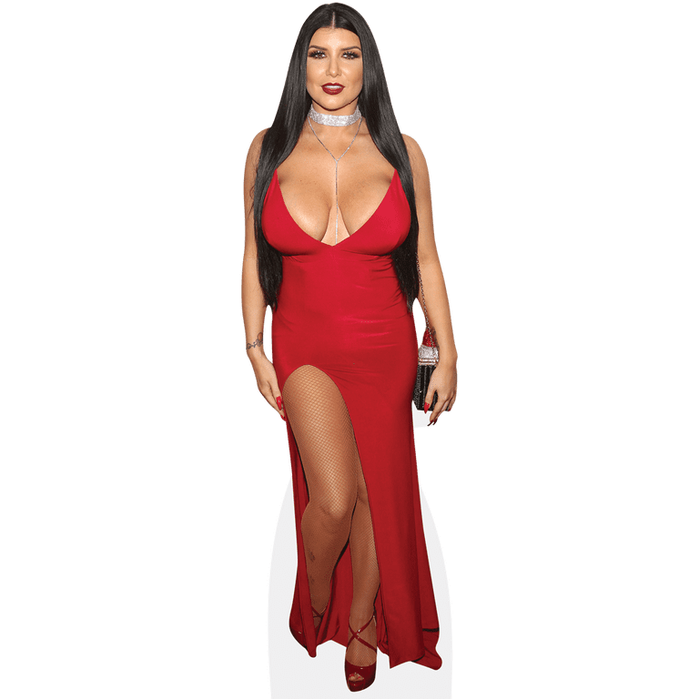 romi rain pink dress Free Porn Pics of Romi Rain in pink underwear and heels posing for you outdoor