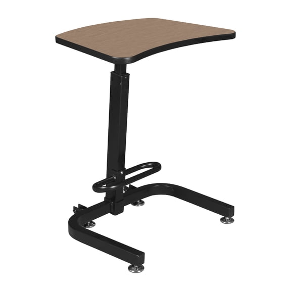 Romig Brody Sitting or Standing Desk- Noble Oak
