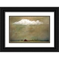 thumbnail image 1 of Romm, Steven 14x11 Black Ornate Wood Framed with Double Matting Museum Art Print Titled - Summer, South Of 27, 1 of 4