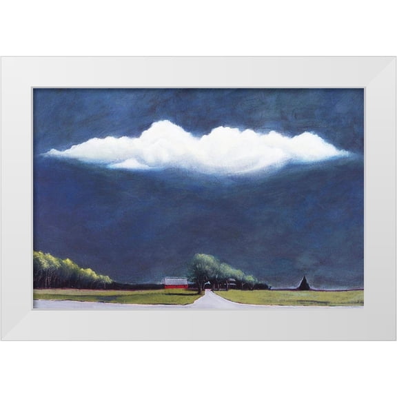 Romm, Steven 14x11 White Modern Wood Framed Museum Art Print Titled - Going To Sag Harbor