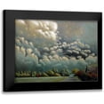 thumbnail image 1 of Romm, Steven 14x12 Black Modern Framed Museum Art Print Titled - Wainscott, Approaching Storm, 1 of 5