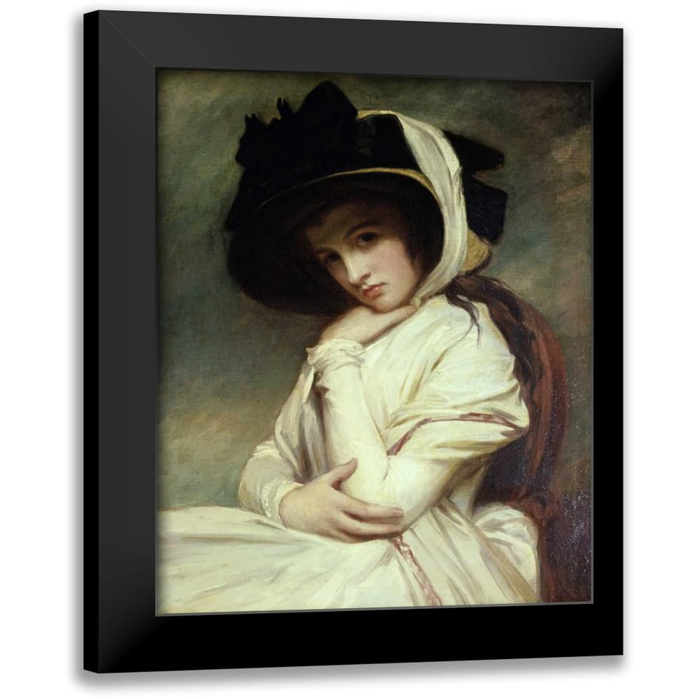Romney, George 12x14 Black Modern Framed Museum Art Print Titled - Lady ...