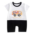 thumbnail image 1 of Romper Boys Toddler Summer Clothes Boy Children Baby Boys Girls Cartoon Romper Short Sleeve Cute Animals Jumpsuit Outfits Clothes 18 24 Month Suit, 1 of 3