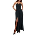 thumbnail image 1 of Rompers for Women 2025 Wide Leg V Neck Off Shoulder Jumpsuits, 1 of 4