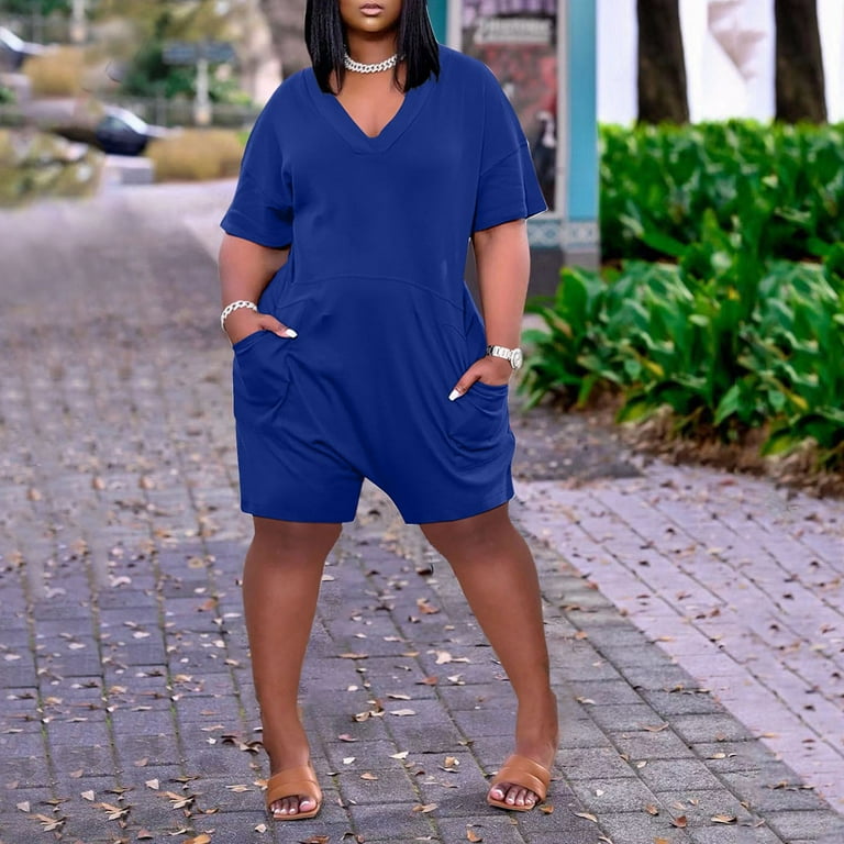 Womens Jumpsuits Romper Shorts With Sleeves Rompers For Women