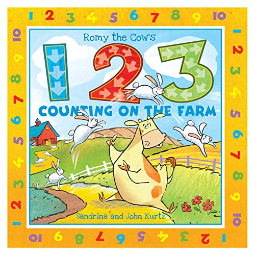 Pre-Owned Romy the Cow's 123 Counting on the Farm (Board book)