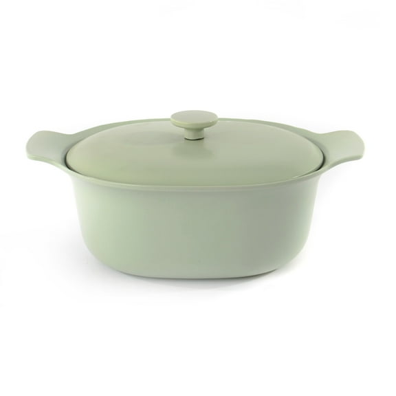 BergHOFF Ron 11" Cast Iron Dutch Oven 5.5Qt., Green