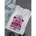 thumbnail image 1 of Ron Desantin Keep America Free T-shirt Female's -SmartPrintsInk Designs, 1 of 4