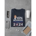 thumbnail image 1 of Ron Desantins Fresh Start 2024 T-shirt Female's -SmartPrintsInk Designs, 1 of 4