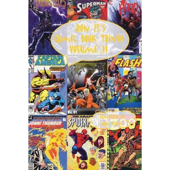 Ron El's Comic Book Trivia Ron El's Comic Book Trivia (Volume 11), Book 11, (Paperback)