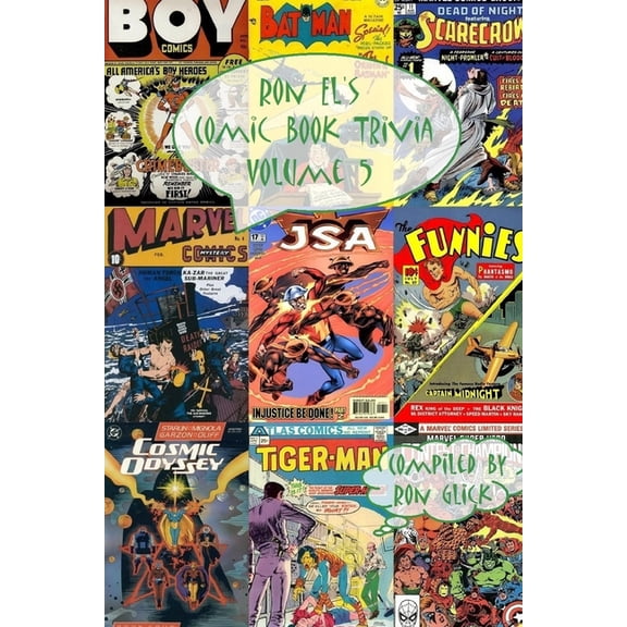 Ron El's Comic Book Trivia Ron El's Comic Book Trivia (Volume 5), Book 5, (Paperback)