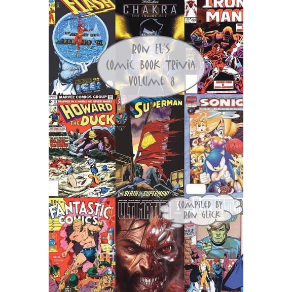 Ron El's Comic Book Trivia Ron El's Comic Book Trivia (Volume 8), Book 8, (Paperback)