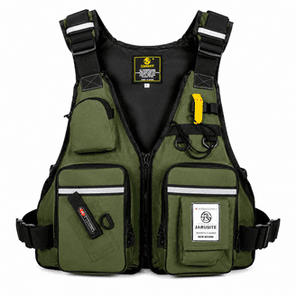 Crystal River, Fishing Vest Pack, XL, Tackle Storage with Pouches