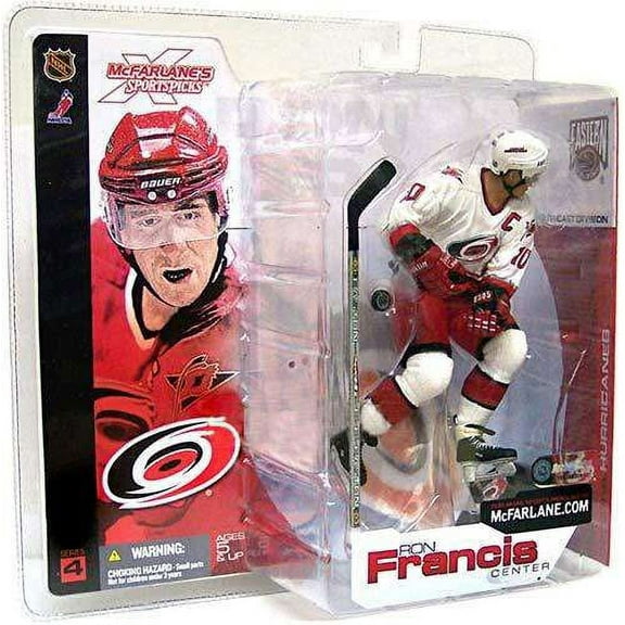Ron Francis Action Figure White Jersey Variant Sports Picks Series 4