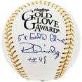 thumbnail image 1 of Ron Guidry Autographed Official Gold Glove Baseball New York Yankees "5X Gold Glove" Beckett BAS 197059, 1 of 2