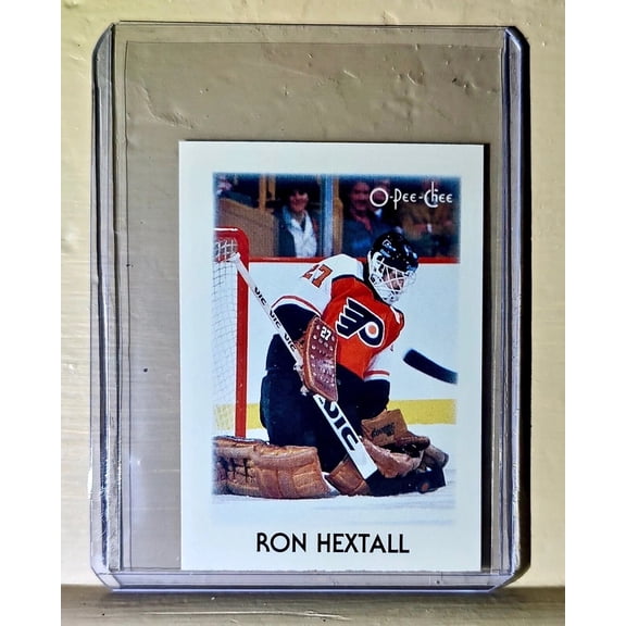 Ron Hextall 1987 O-Pee-Chee #16 Mini Hockey Card Philadelphia Flyers