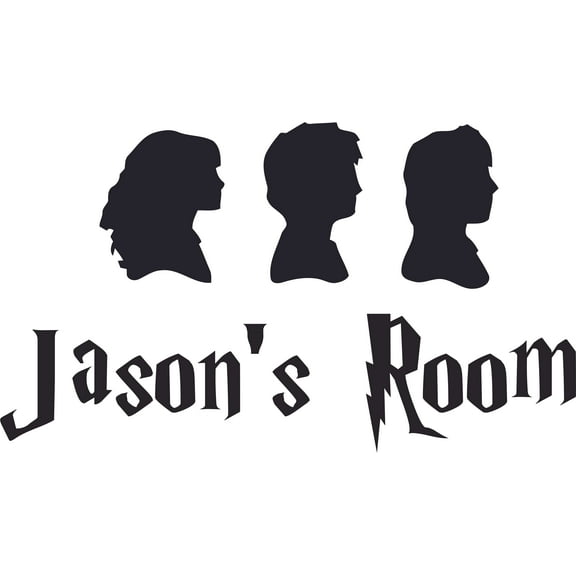 Ron Weasley Granger Customized Wall Decal - Custom Vinyl Wall Art - Personalized Name - Baby Girls Boys Kids Bedroom Wall Decal Room Decor Wall Stickers Decoration Size (12x20 inch)