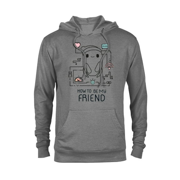 Ron’s Gone Wrong B-Bot How To Be My Friend Standard - Pullover Hoodie for Adults – Customized-Graphite Heather
