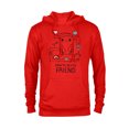 thumbnail image 1 of Ron’s Gone Wrong B-Bot How To Be My Friend Standard - Pullover Hoodie for Adults – Customized-Red Heather, 1 of 5