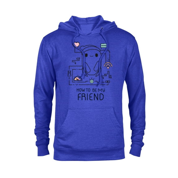 Ron’s Gone Wrong B-Bot How To Be My Friend Standard - Pullover Hoodie for Adults – Customized-Royal Heather
