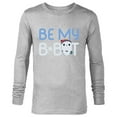 thumbnail image 1 of Ron’s Gone Wrong Be My B-Bot Standard - Long Sleeve T-Shirt for Men – Customized-Athletic Heather, 1 of 5