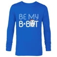 thumbnail image 1 of Ron’s Gone Wrong Be My B-Bot Standard - Long Sleeve T-Shirt for Men – Customized-Royal, 1 of 5