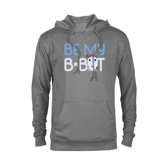 Ron’s Gone Wrong Be My B-Bot Standard - Pullover Hoodie for Adults – Customized-Graphite Heather