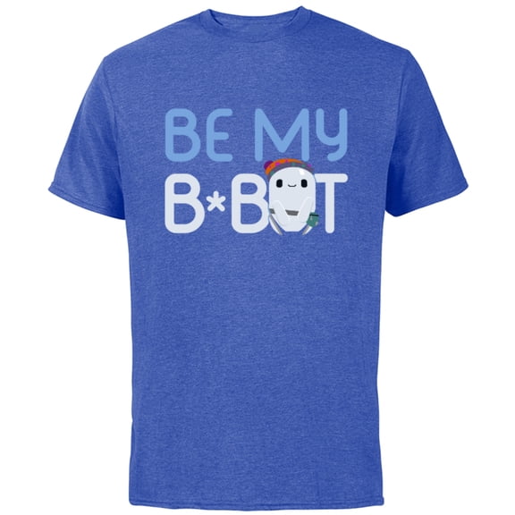 Ron’s Gone Wrong Be My B-Bot Standard - Short Sleeve Cotton T-Shirt for Adults - Customized-Royal Heather