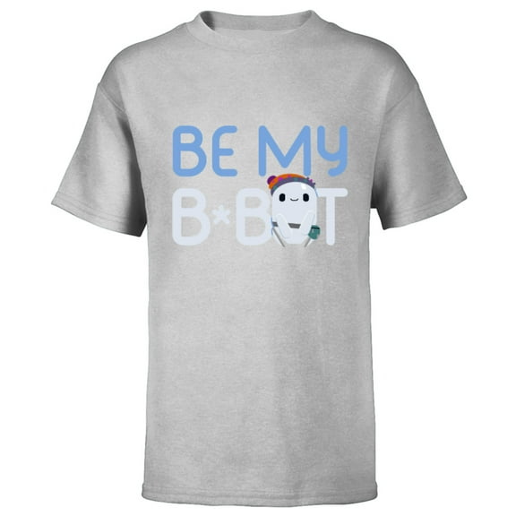 Ron’s Gone Wrong Be My B-Bot Standard - Short Sleeve T-Shirt for Kids – Customized-Athletic Heather
