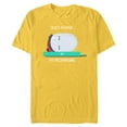 thumbnail image 1 of Ron’s Gone Wrong Quiet Please I’m Recharging Standard - Short Sleeve Blended T-Shirt for Adults – Customized-Yellow, 1 of 5